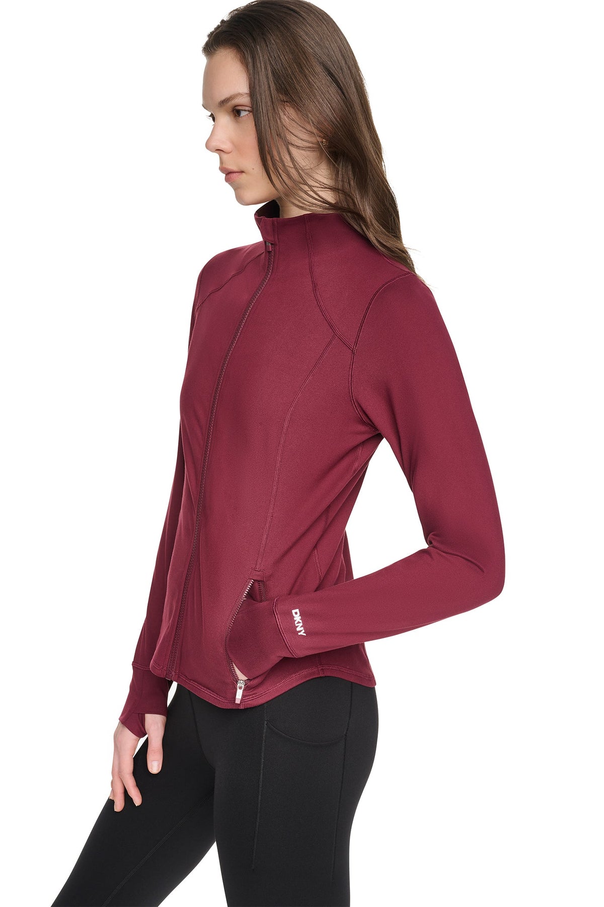 FUNNEL NECK FULL ZIP JACKET