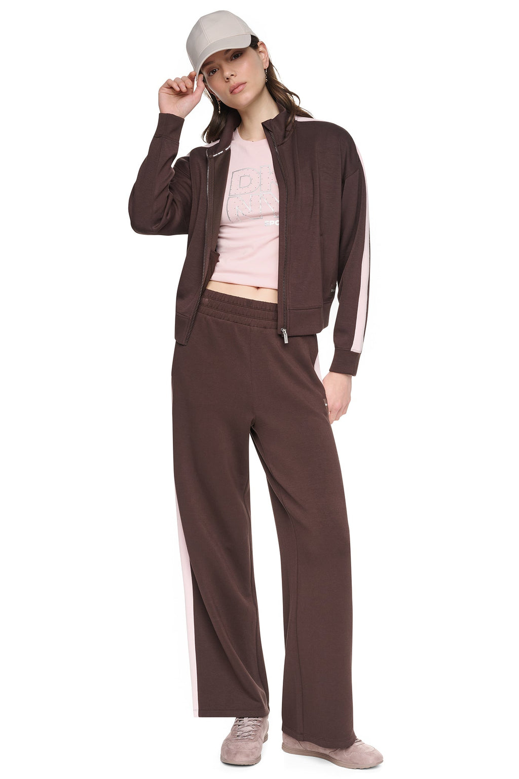 SIDE STRIPE FULL ZIP JACKET