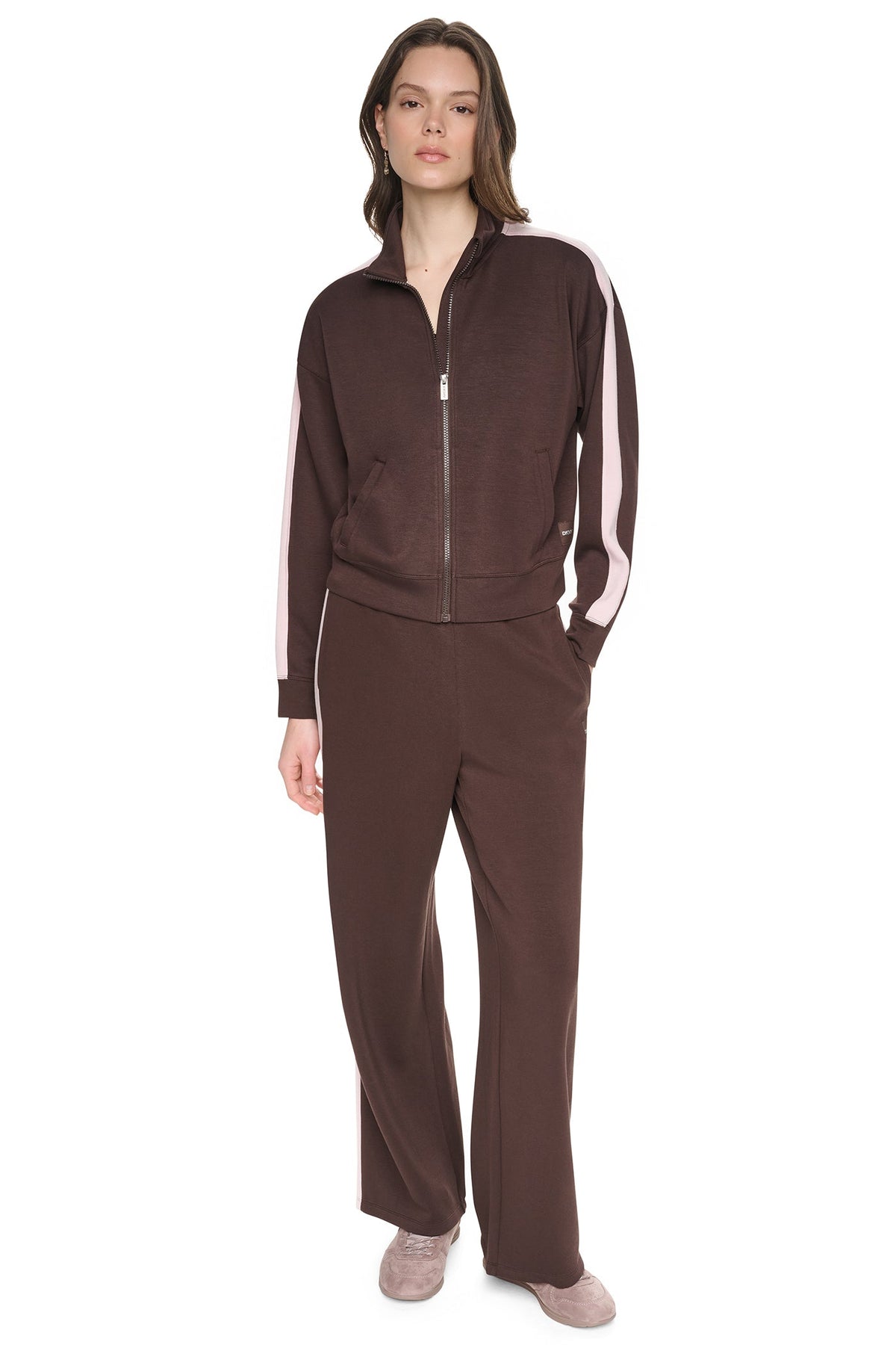 SIDE STRIPE FULL ZIP JACKET