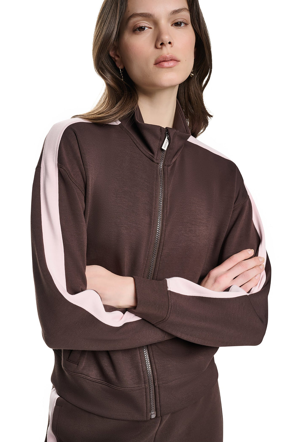SIDE STRIPE FULL ZIP JACKET