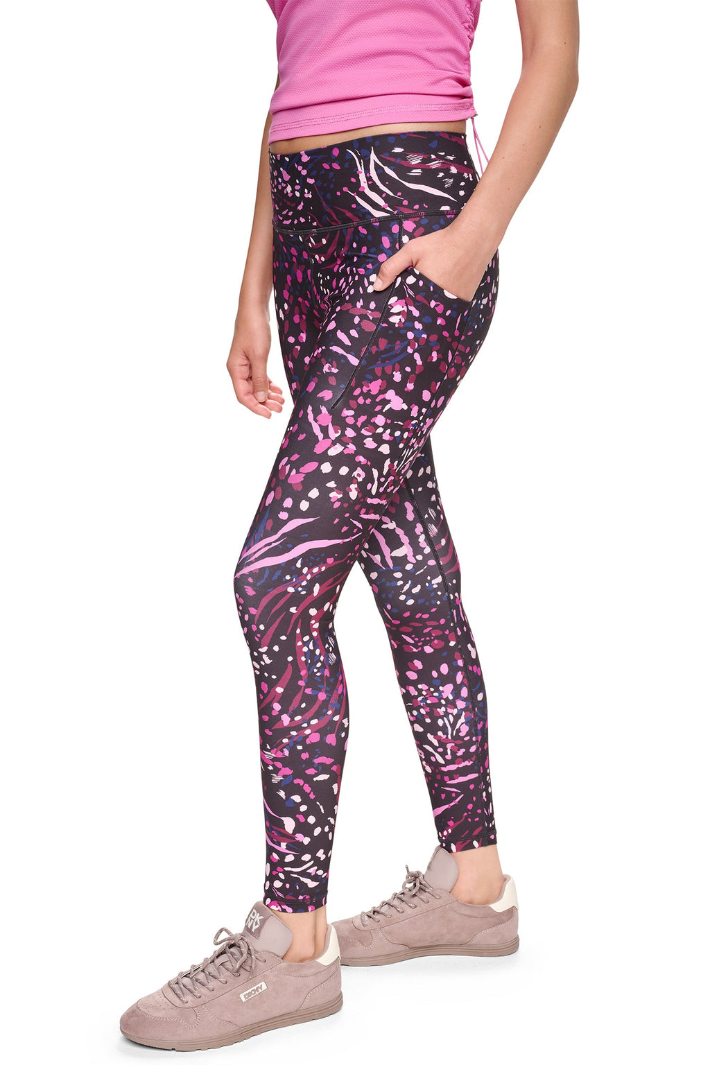 HIGH-RISE 7/8 LENGTH PRINTED LEGGINGS