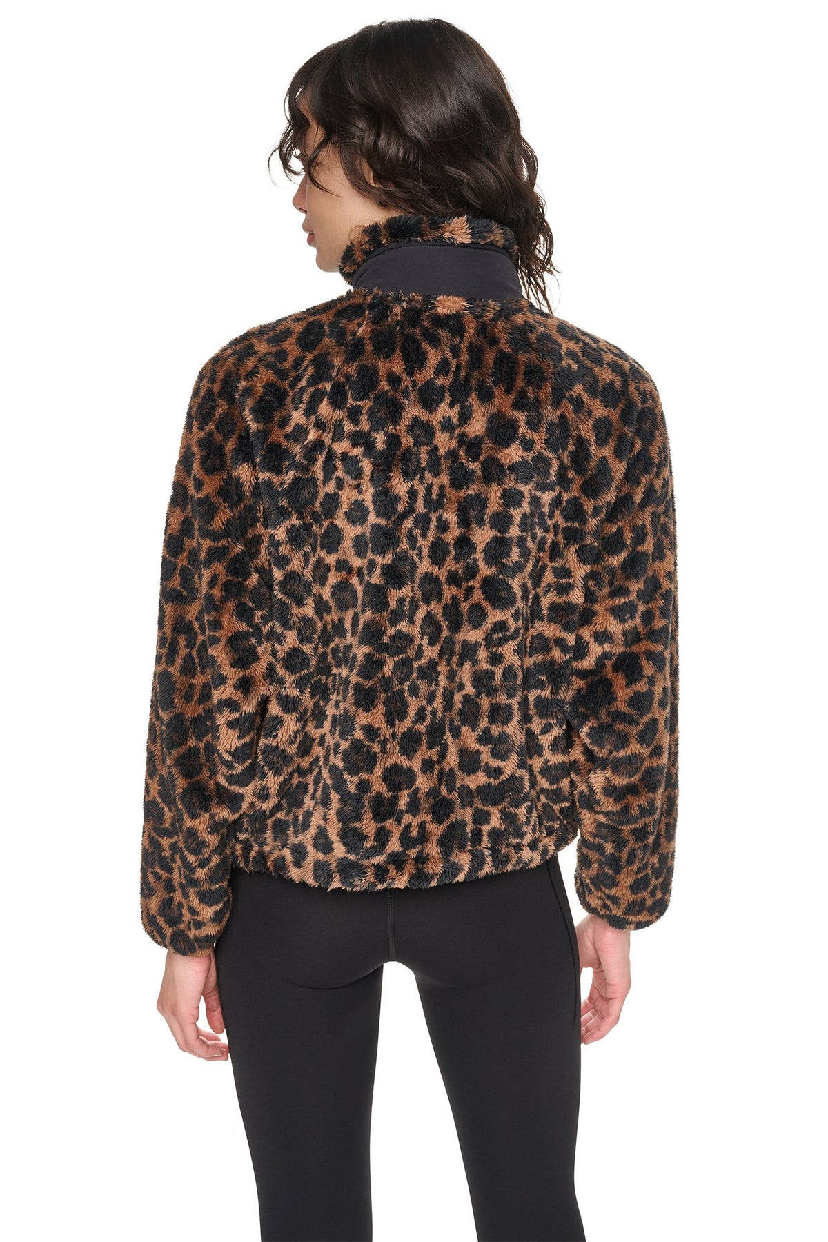 PRINTED SHERPA JACKET
