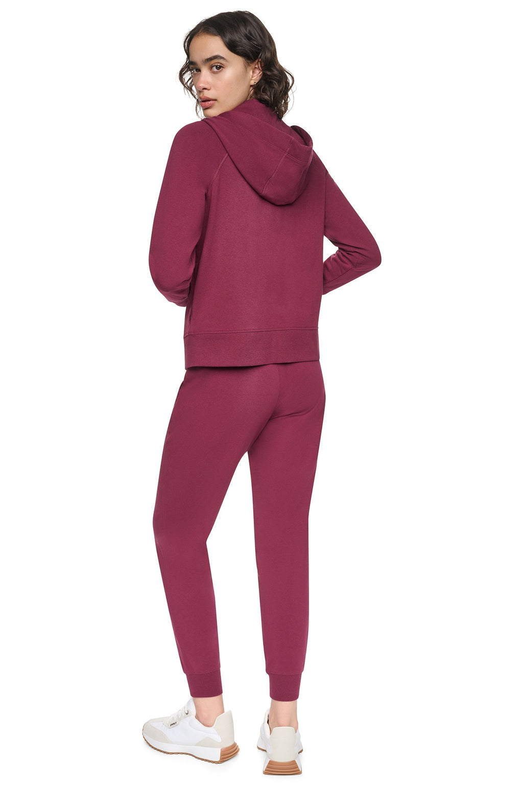 TWO-TONE LOGO DRAWSTRING HOODIE