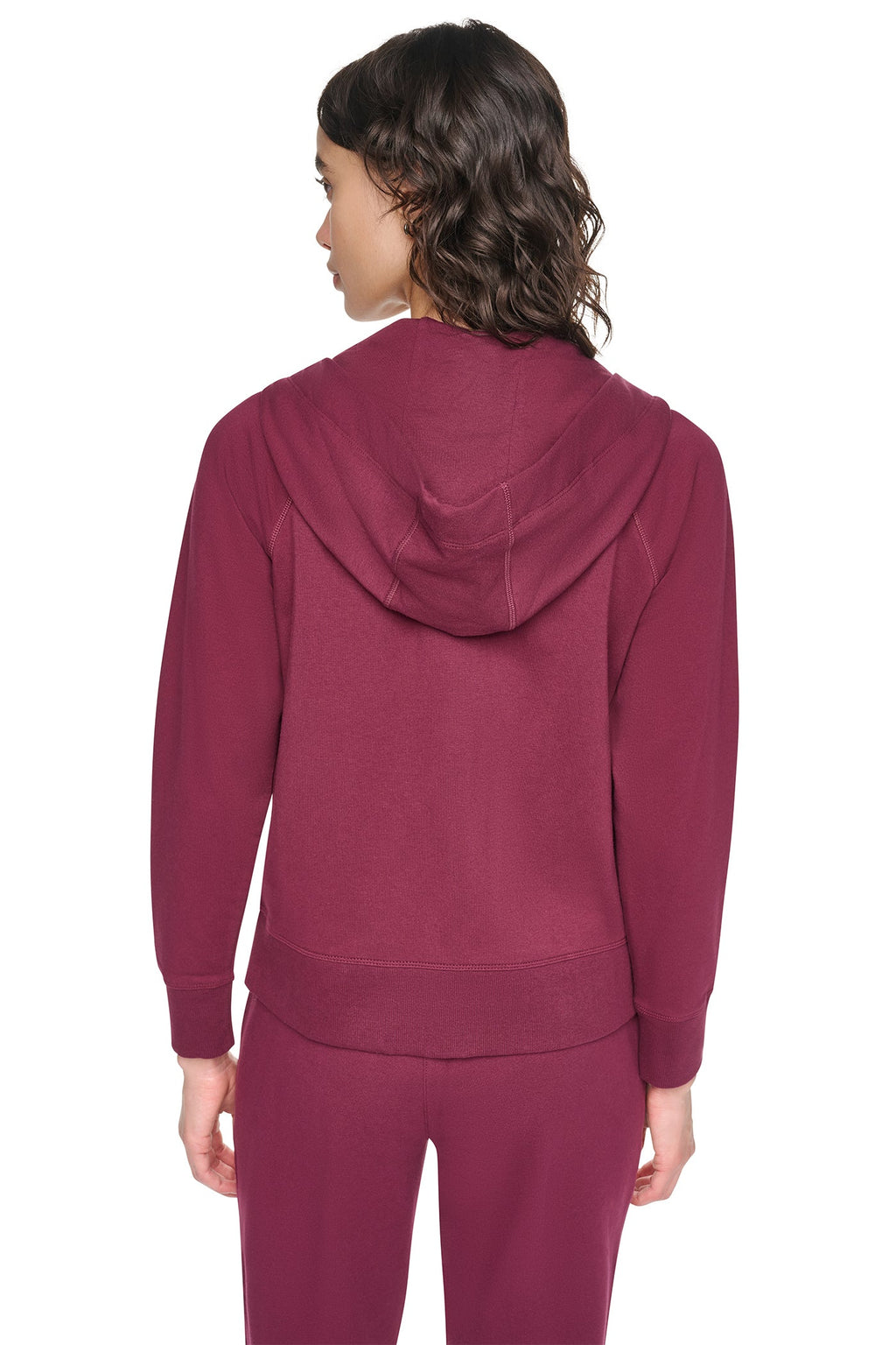 TWO-TONE LOGO DRAWSTRING HOODIE
