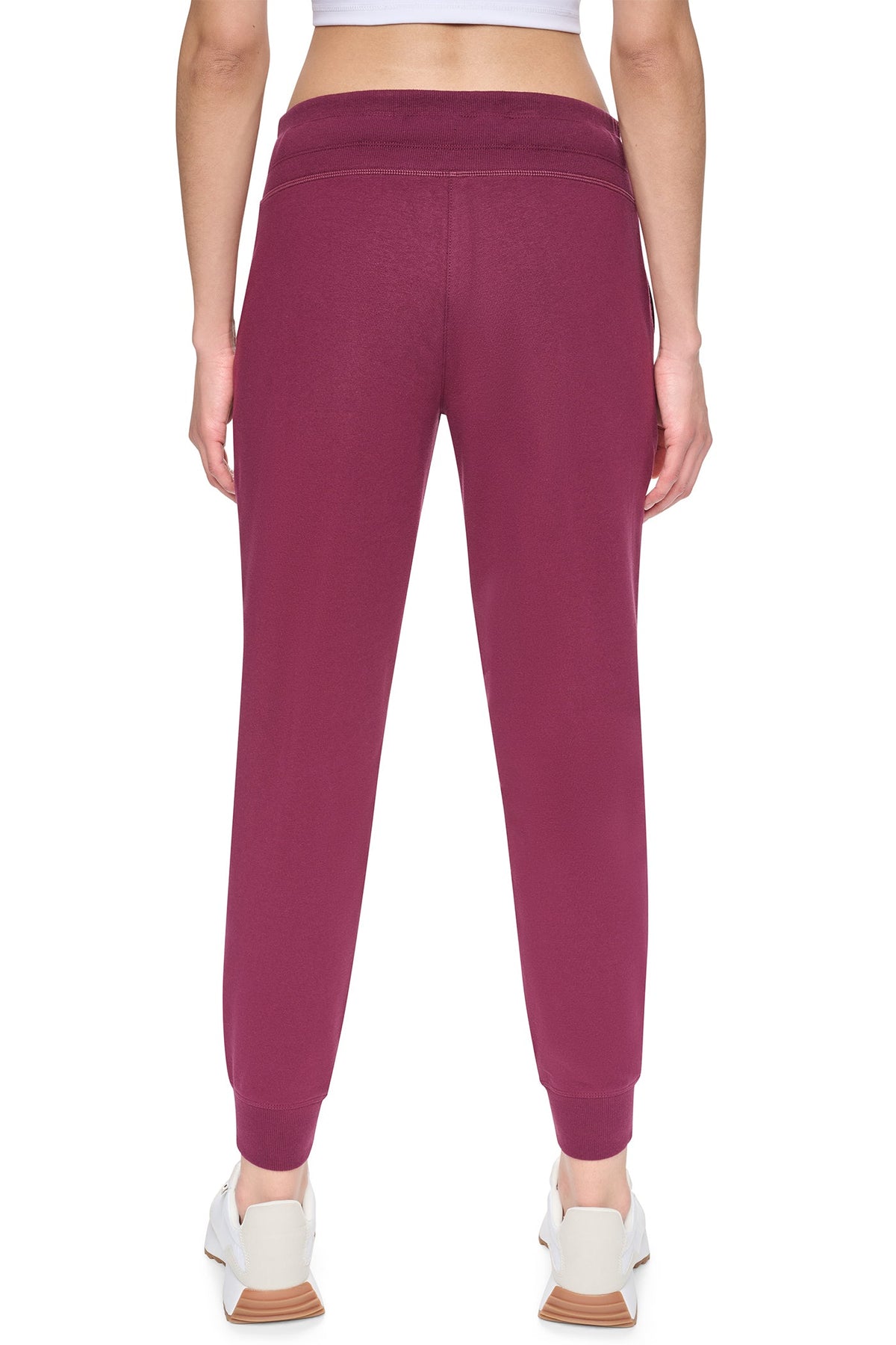 HIGH-RISE TWO-TONE SKINNNY JOGGER