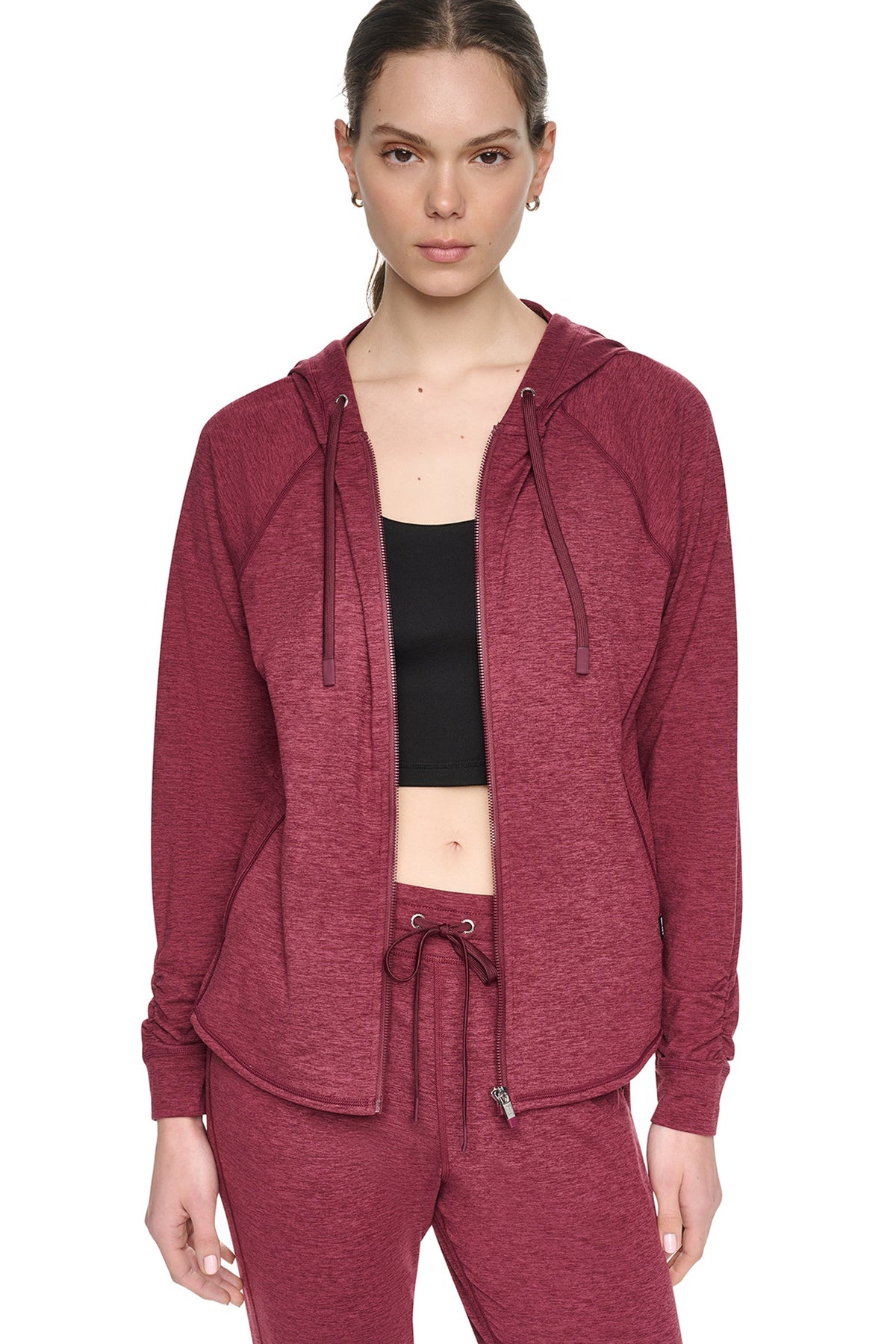 SPACEDYE FULL ZIP HOODIE