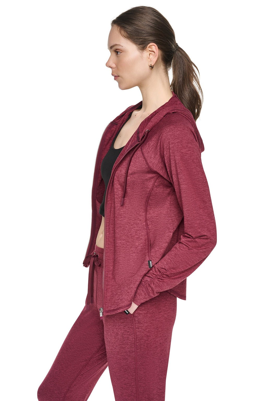 SPACEDYE FULL ZIP HOODIE