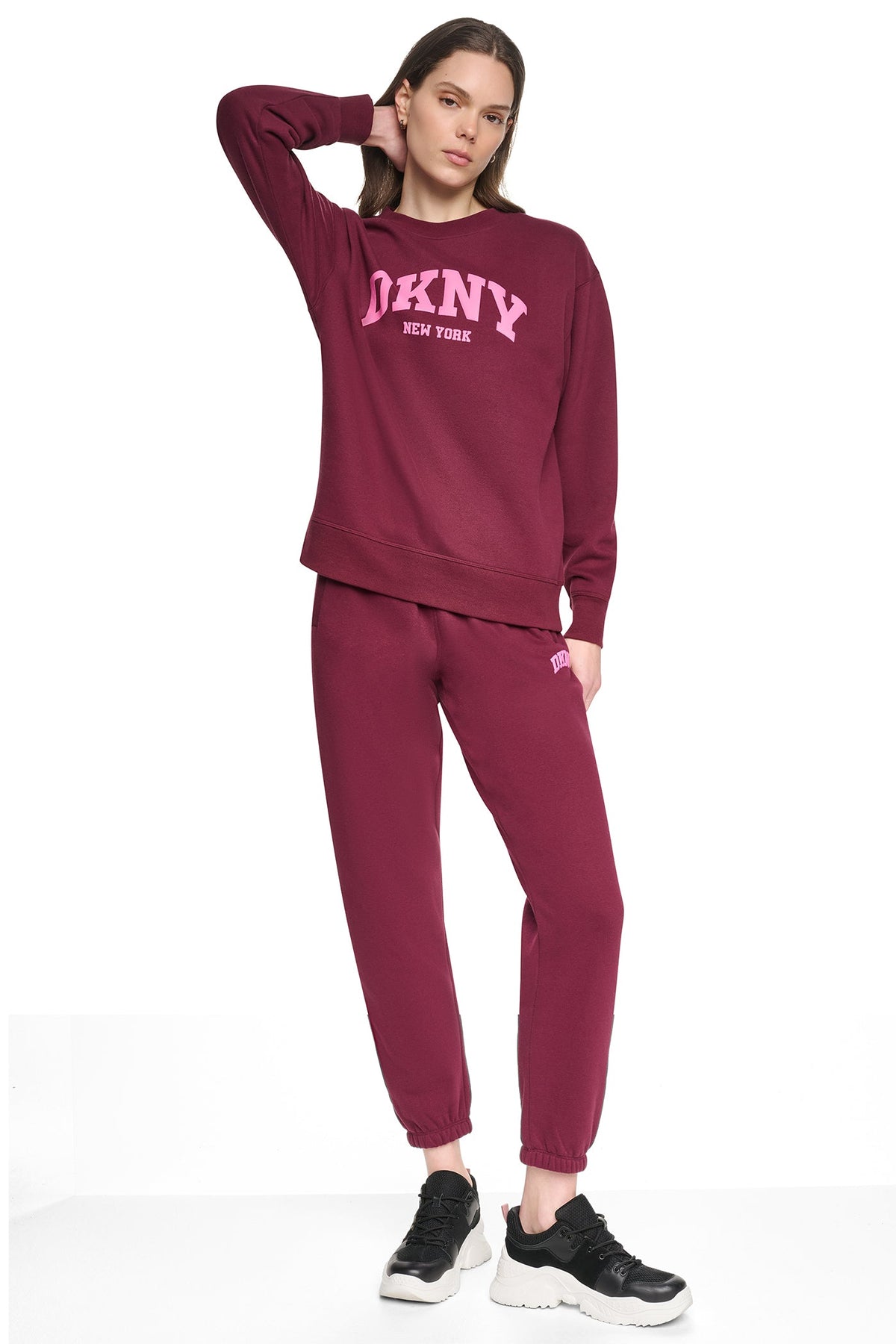 PUFF VARSITY LOGO PULLOVER