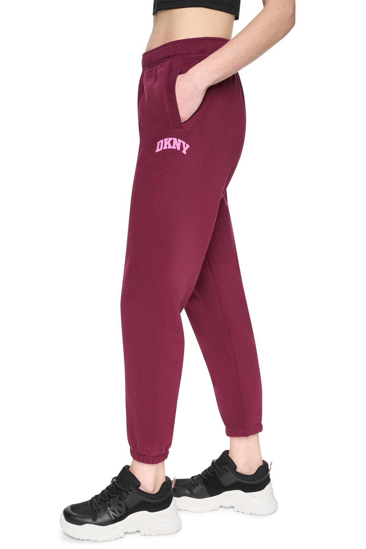 PUFF VARSITY LOGO MID-RISE JOGGER