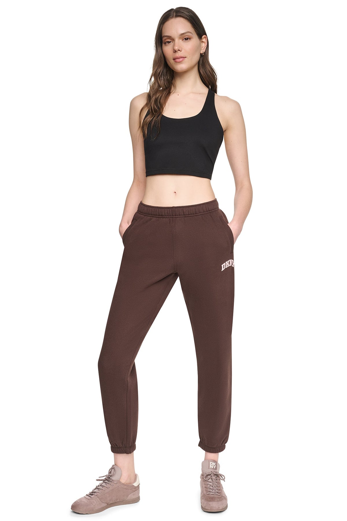 PUFF VARSITY LOGO MID-RISE JOGGER