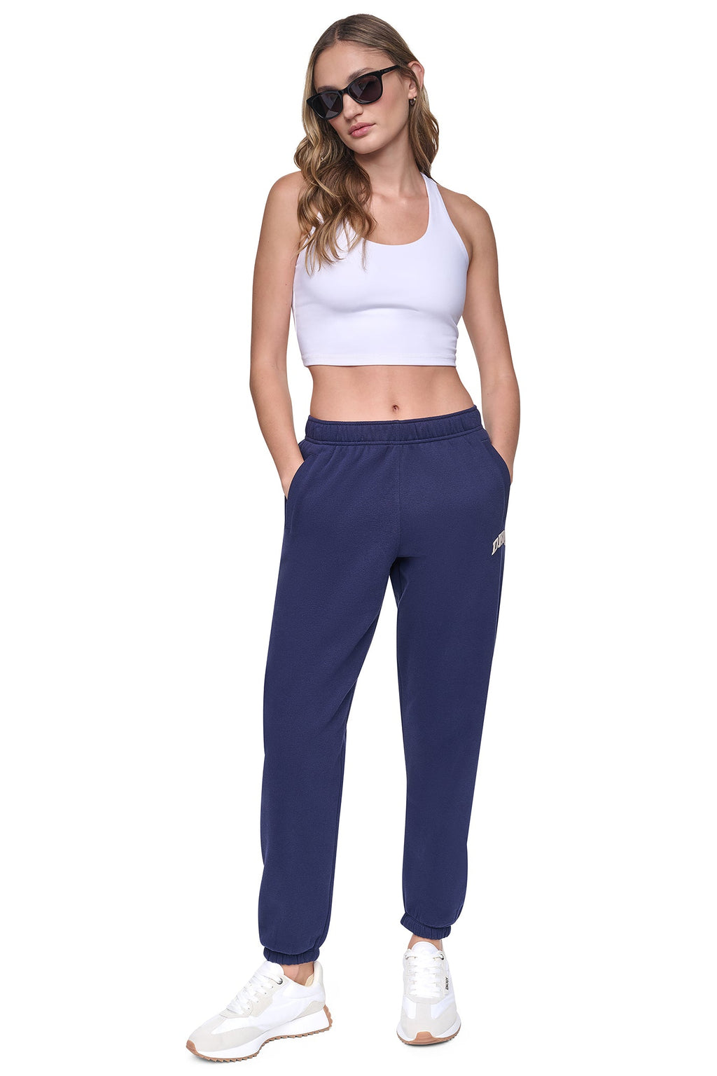 PUFF VARSITY LOGO MID-RISE JOGGER