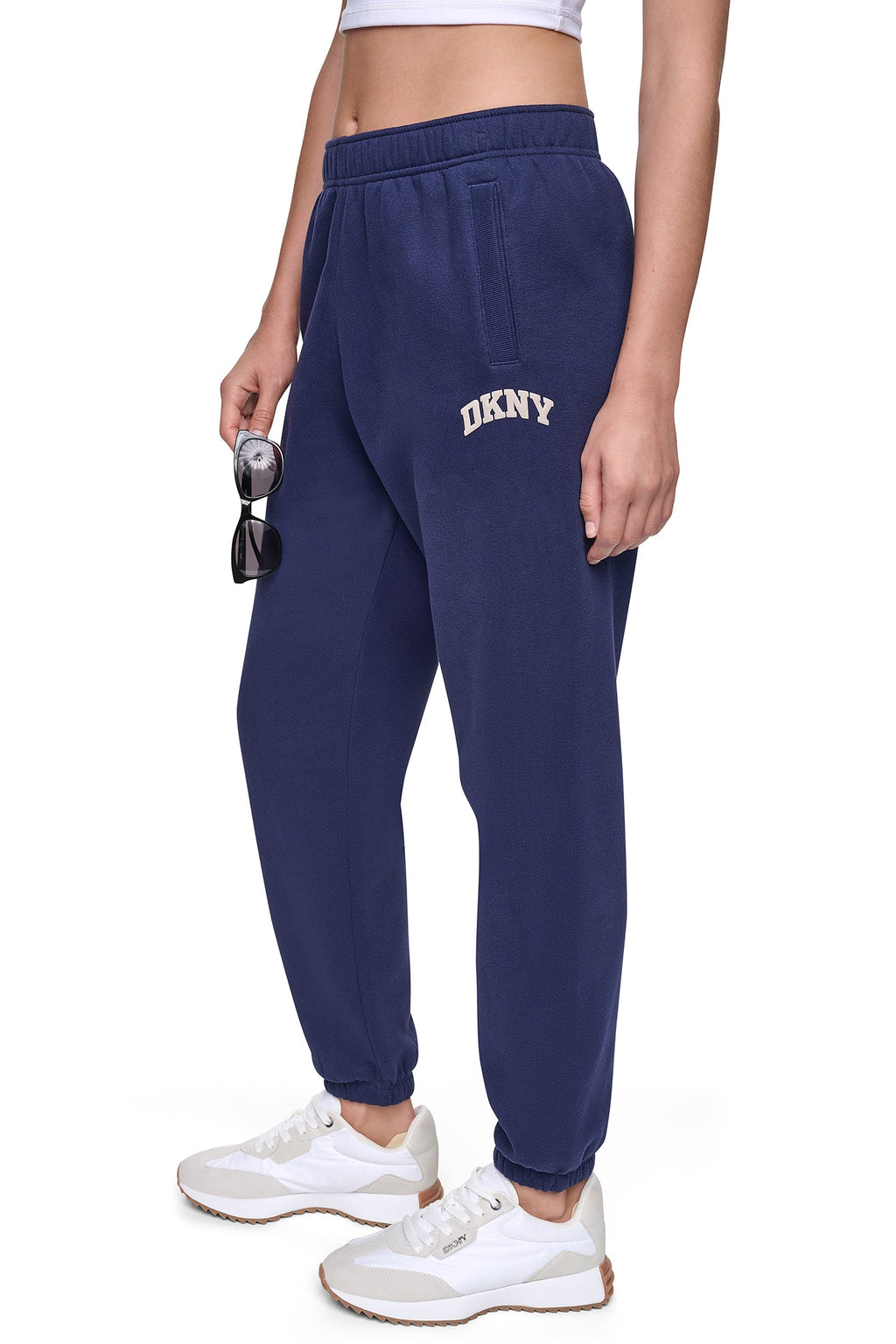 PUFF VARSITY LOGO MID-RISE JOGGER