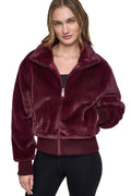 FAUX FUR BOMBER