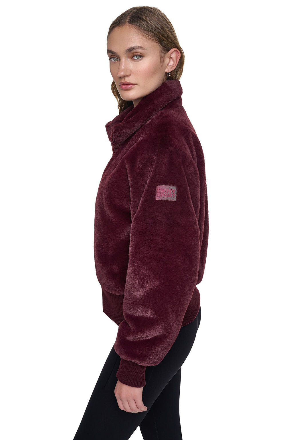 FAUX FUR BOMBER