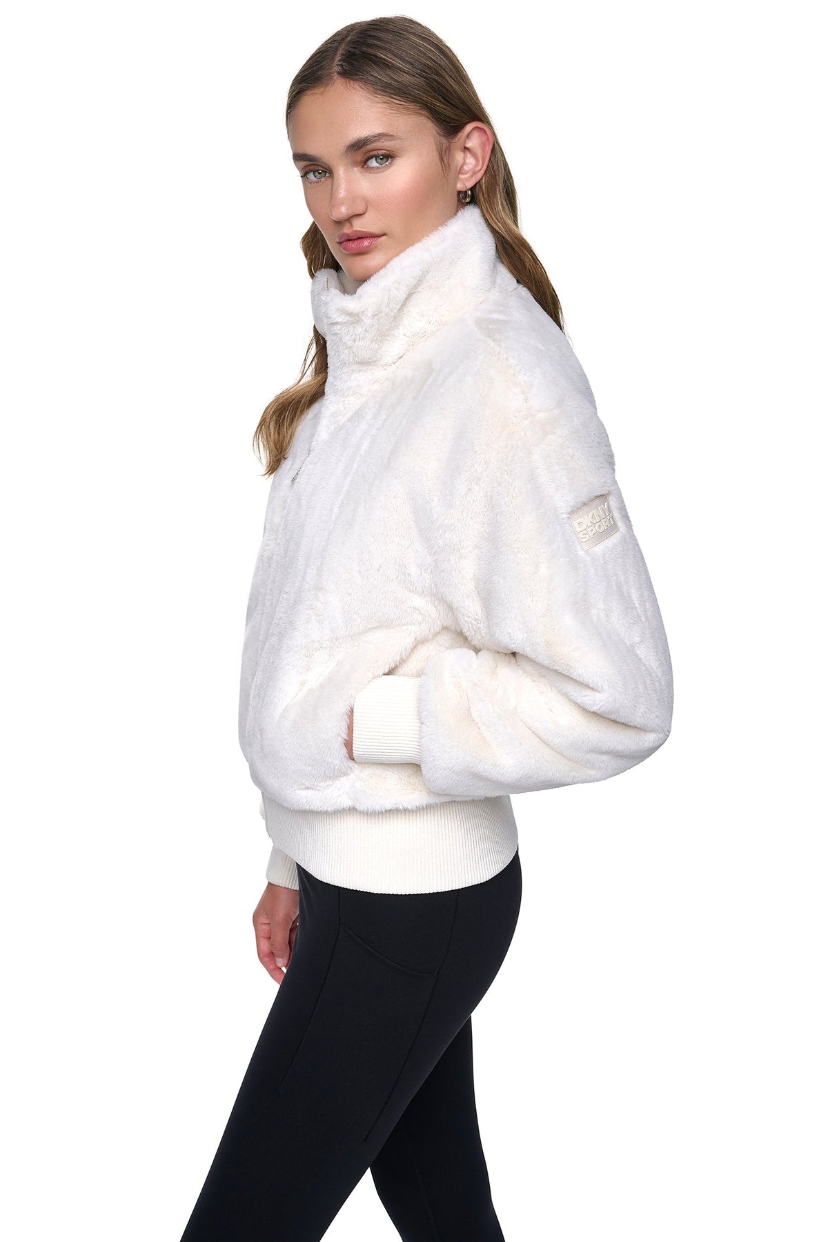 FAUX FUR BOMBER