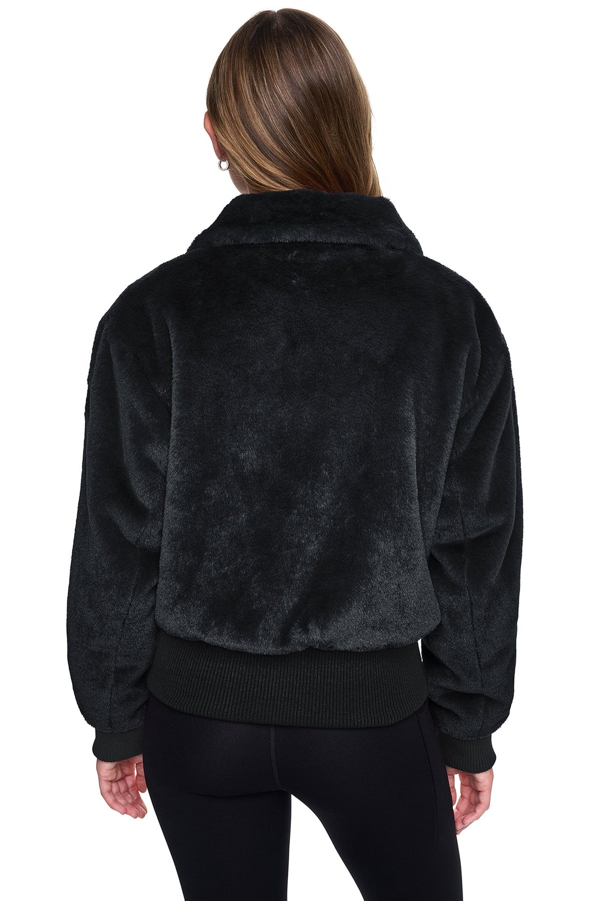 FAUX FUR BOMBER