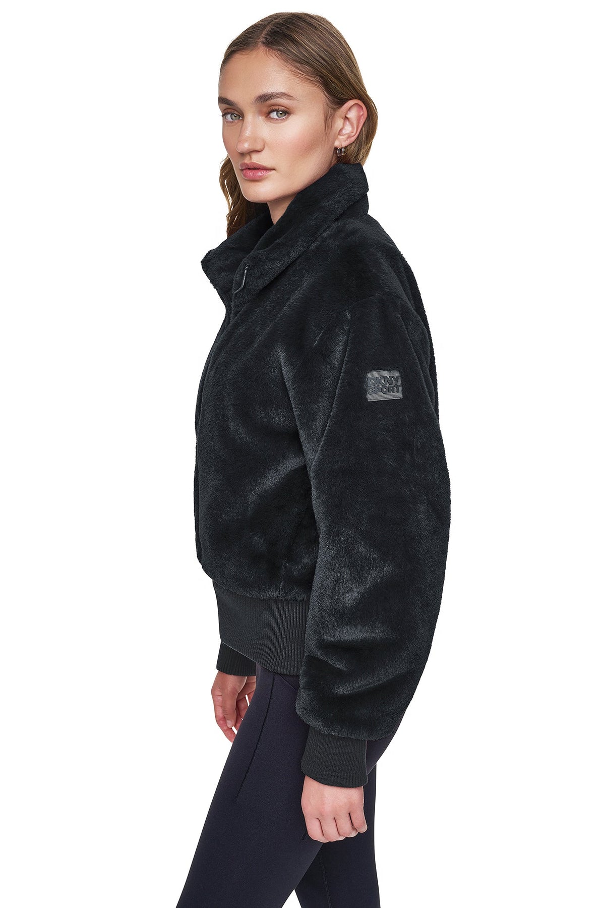 FAUX FUR BOMBER