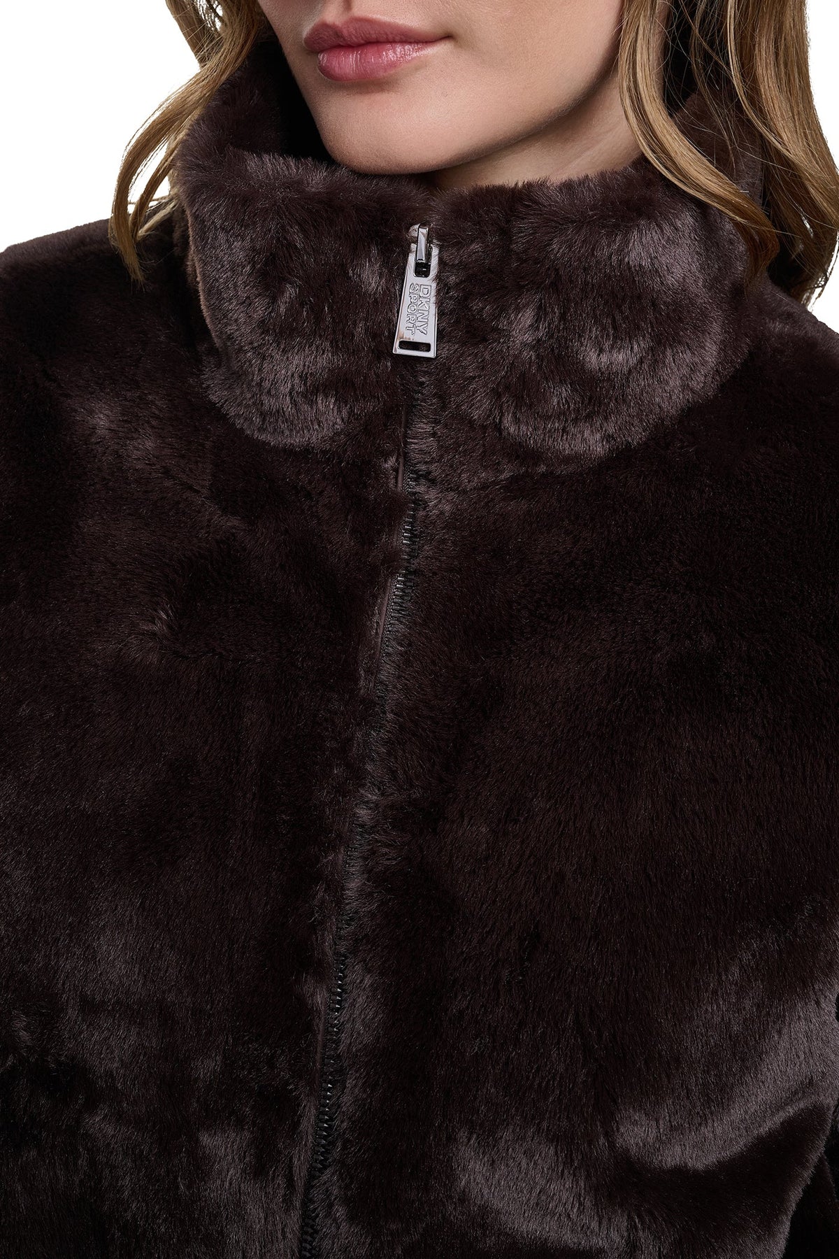 FAUX FUR BOMBER