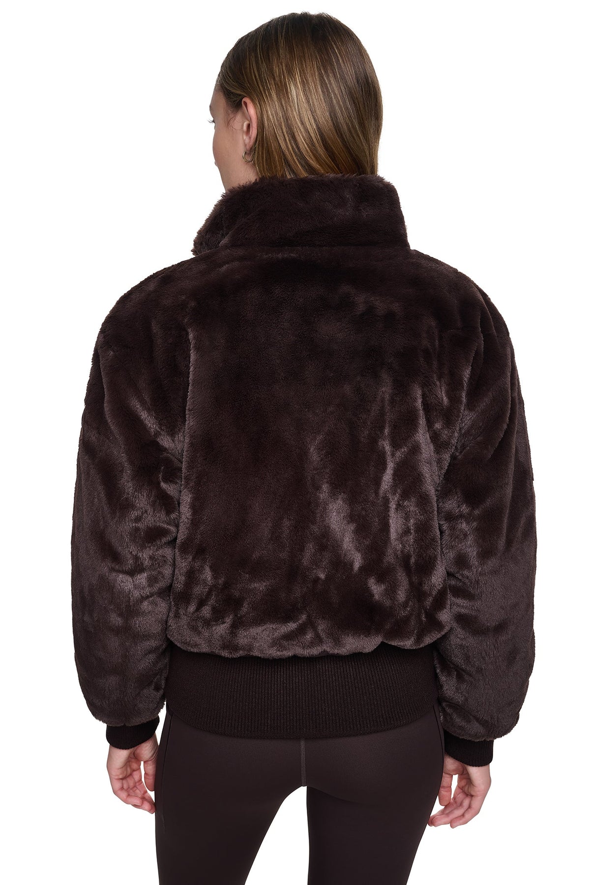 FAUX FUR BOMBER