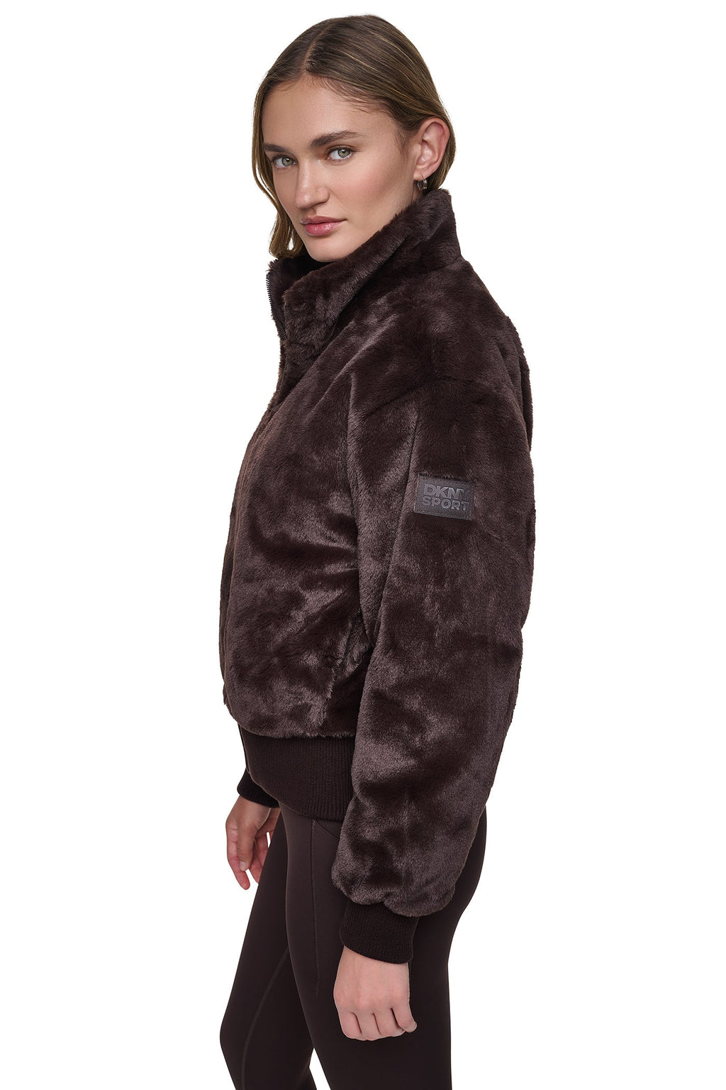 FAUX FUR BOMBER