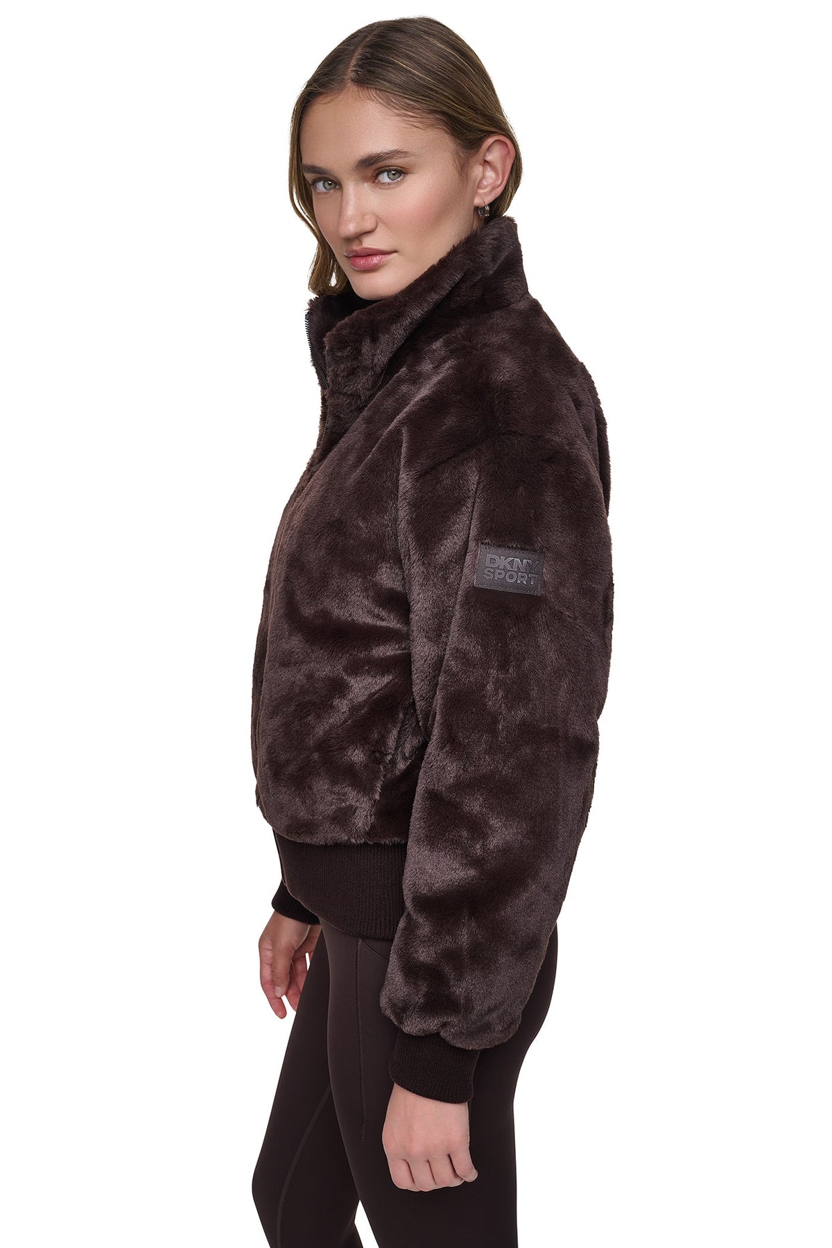 FAUX FUR BOMBER