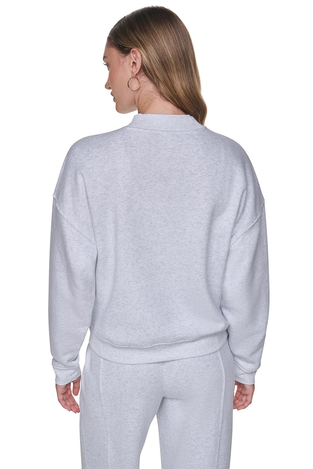 FOIL RHINESTONE LOGO SWEATSHIRT