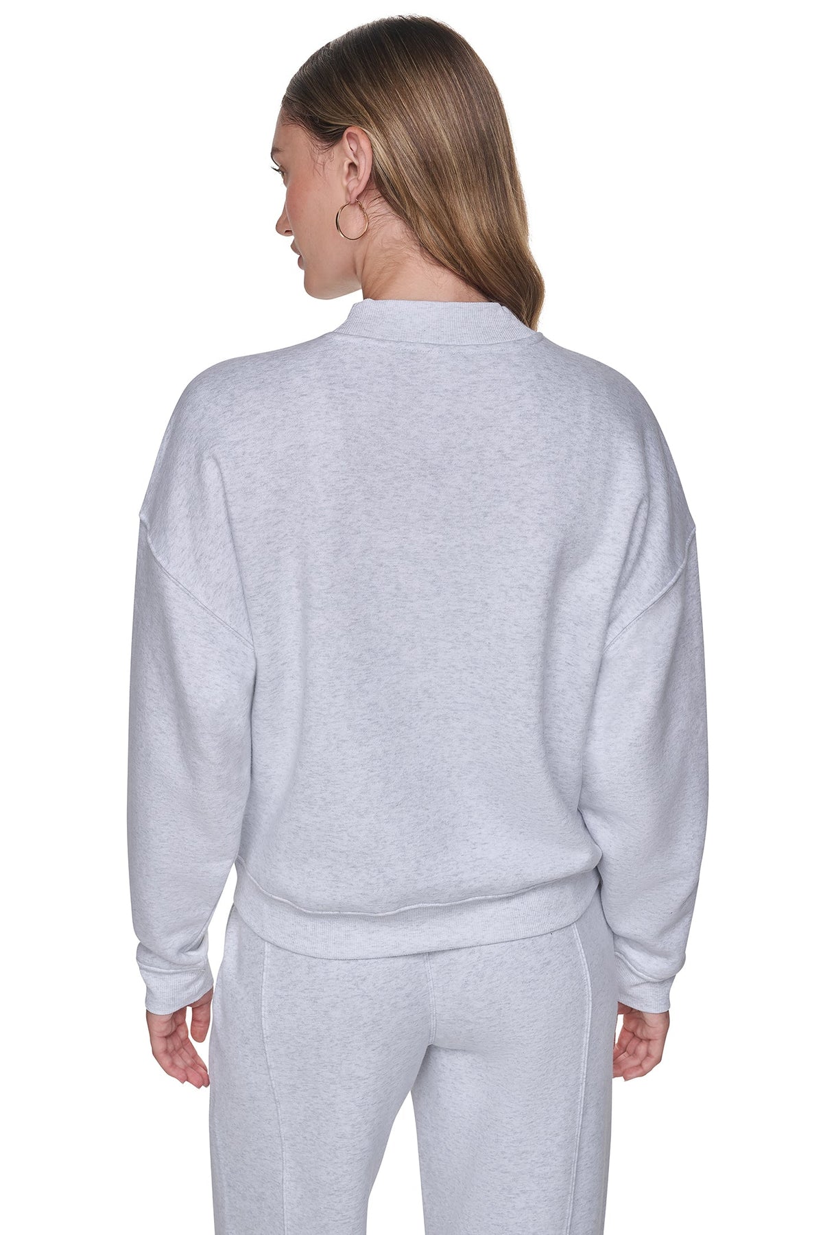 FOIL RHINESTONE LOGO SWEATSHIRT