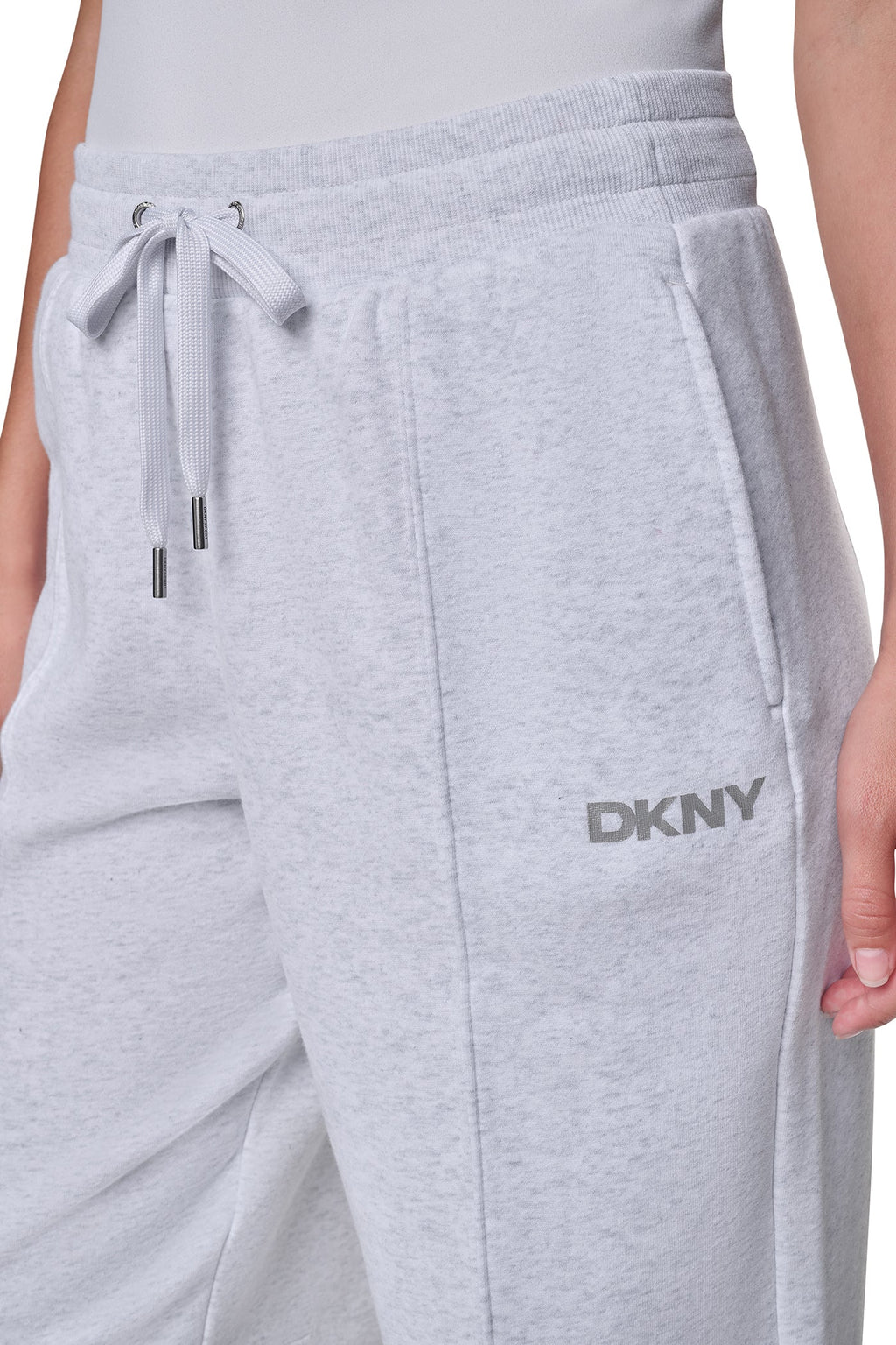 FOIL LOGO HIGH-RISE BARREL LEG JOGGER
