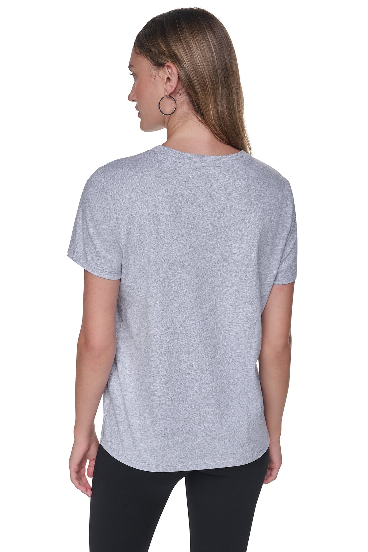 STACKED FOIL GLITTER LOGO TEE