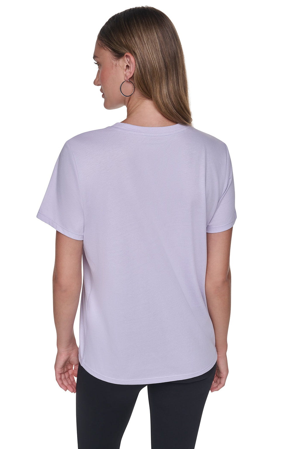 STACKED FOIL GLITTER LOGO TEE