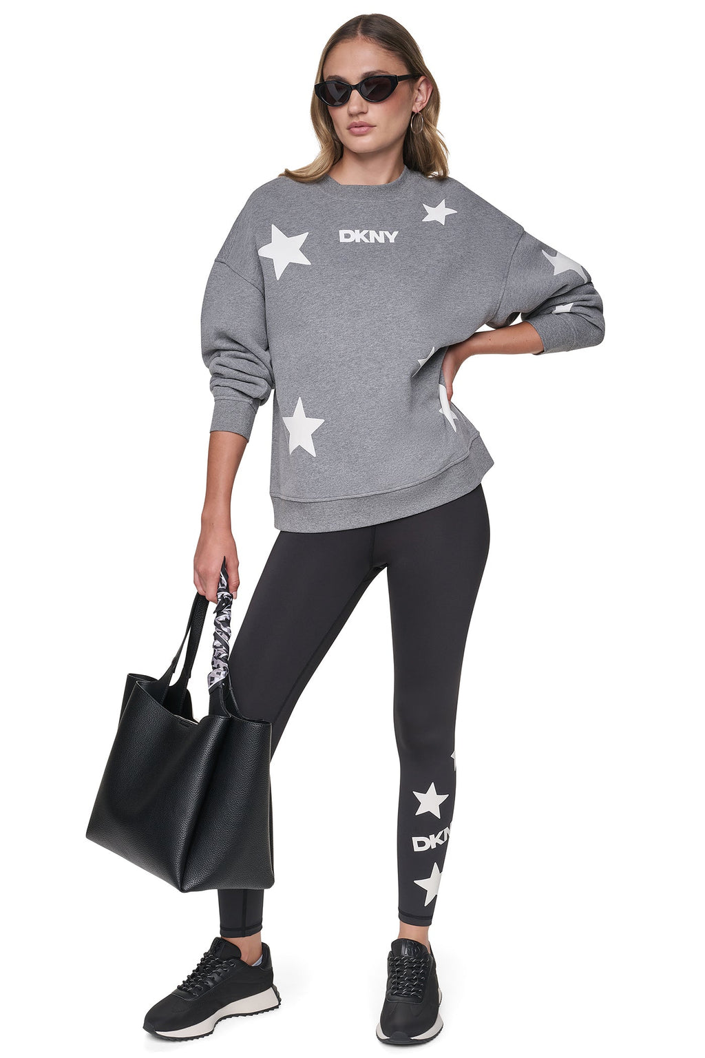 SCATTERED STARS LOGO SWEATSHIRT