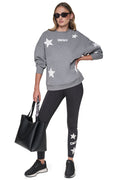 SCATTERED STARS LOGO SWEATSHIRT