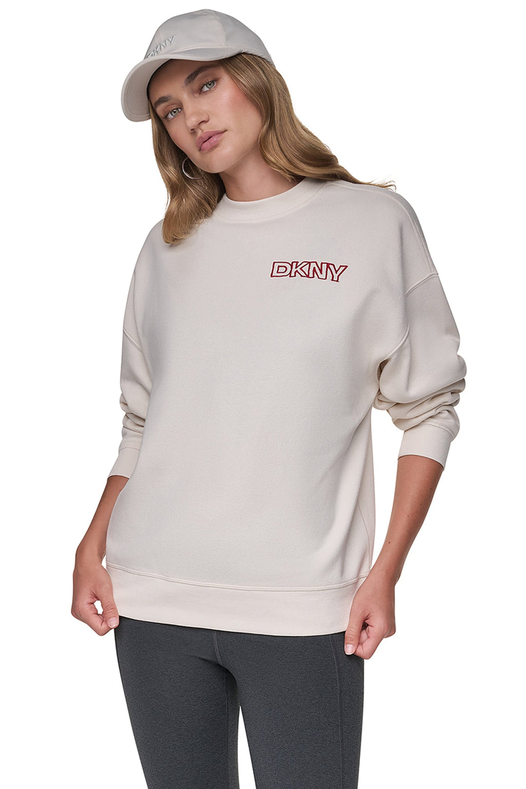 OVERSIZED EMBROIDERED SWEATSHIRT