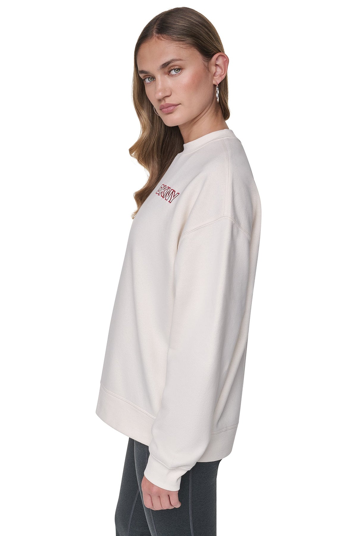 OVERSIZED EMBROIDERED SWEATSHIRT