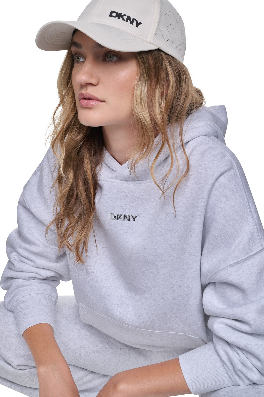 METALLIC BUBBLE LOGO HOODIE