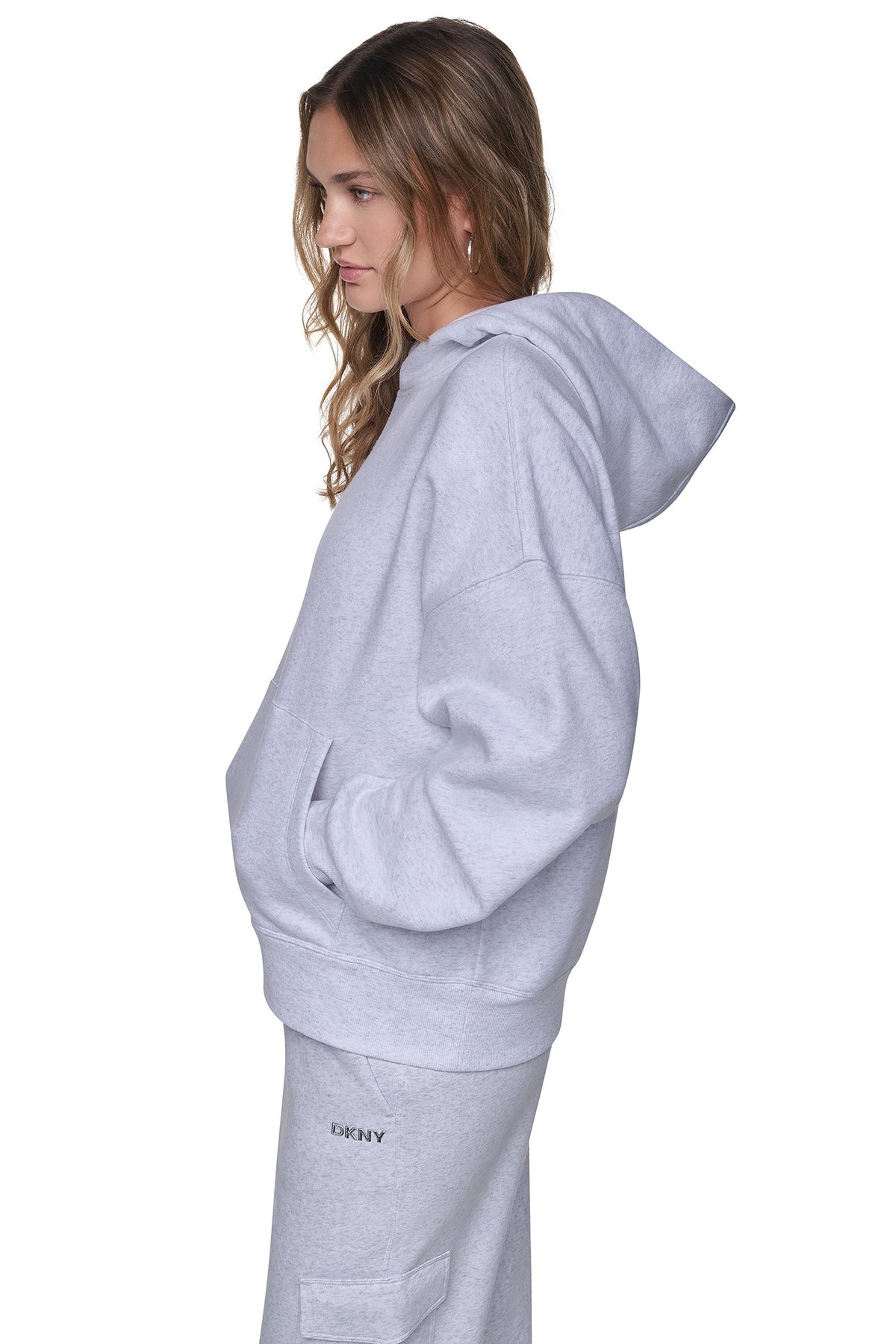 METALLIC BUBBLE LOGO HOODIE