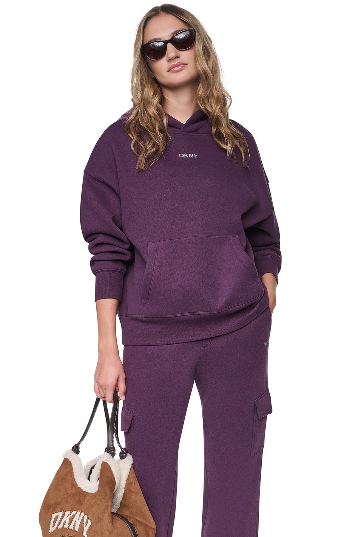 METALLIC BUBBLE LOGO HOODIE