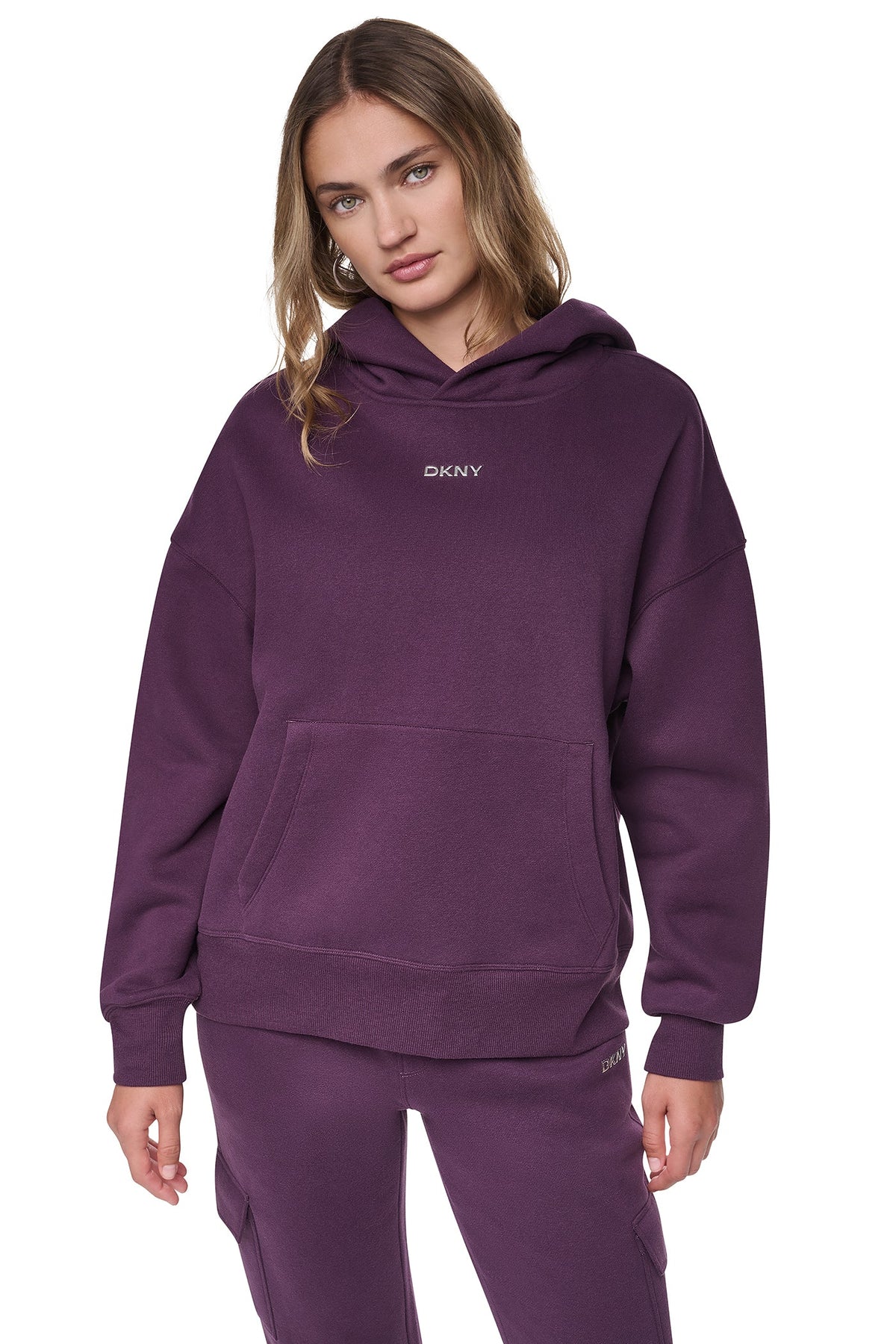 METALLIC BUBBLE LOGO HOODIE