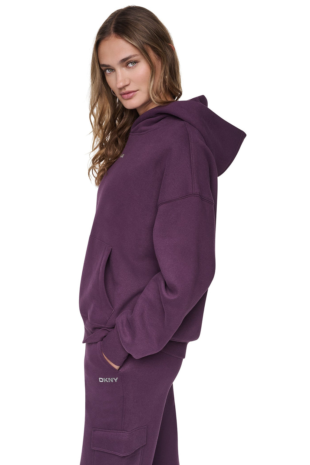 METALLIC BUBBLE LOGO HOODIE