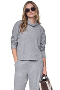 FUNNEL NECK PULLOVER