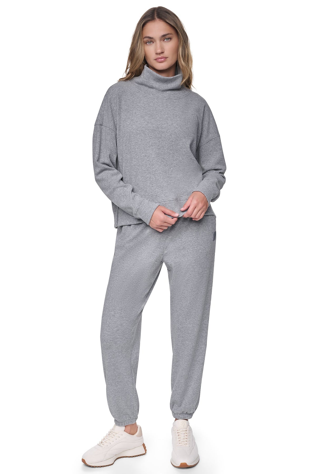 FUNNEL NECK PULLOVER