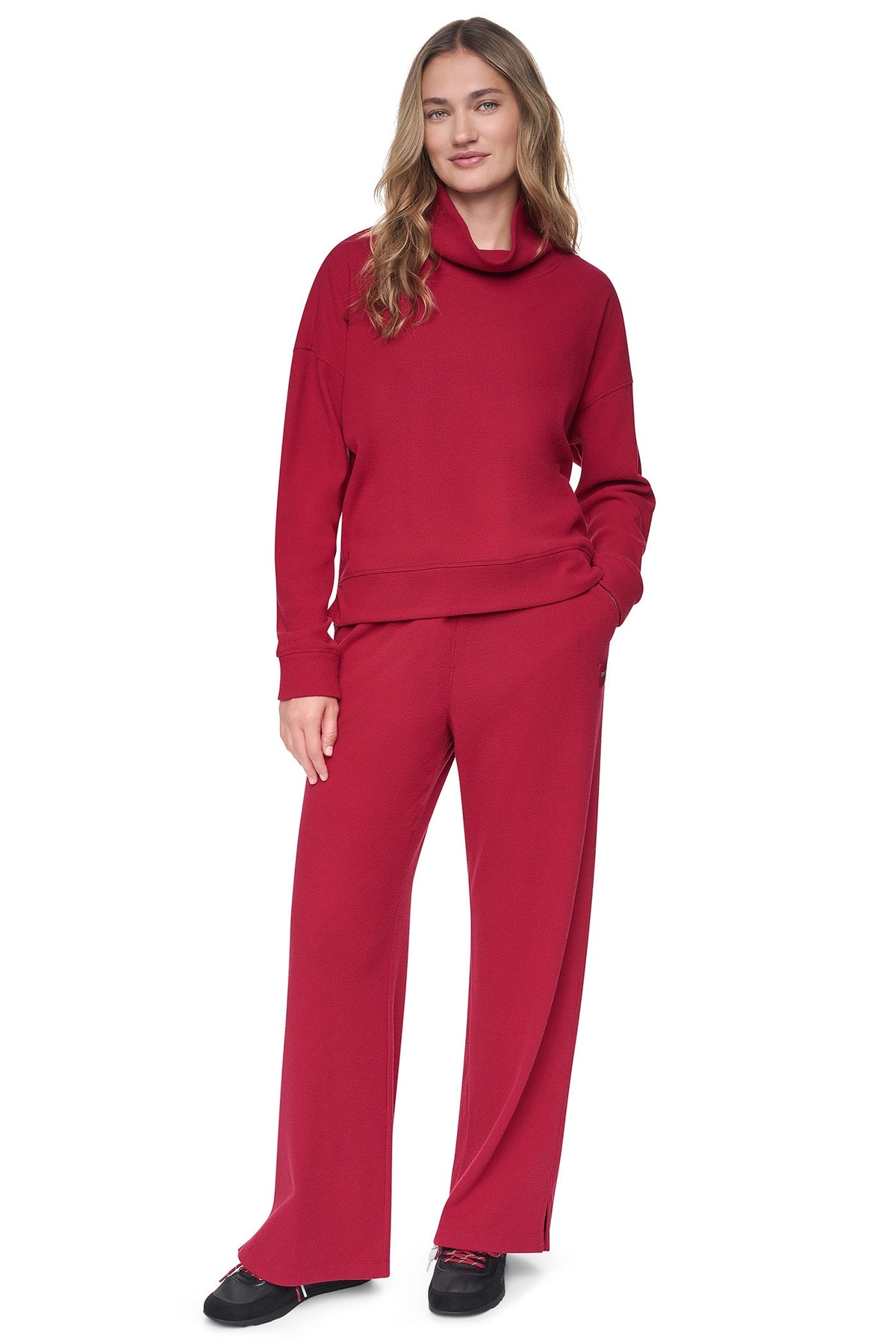 FUNNEL NECK SWEATER