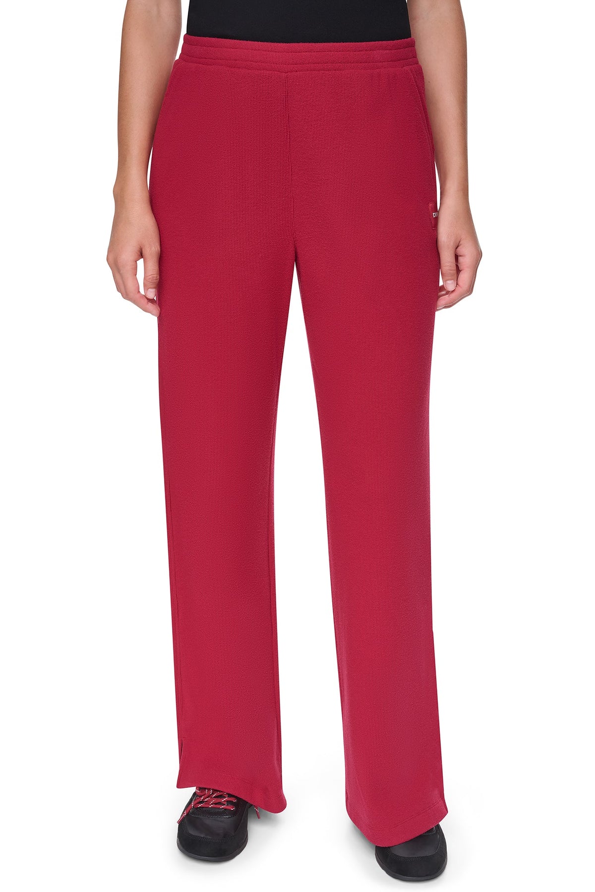 HIGH-RISE RELAXED STRAIGHT LEG PANT