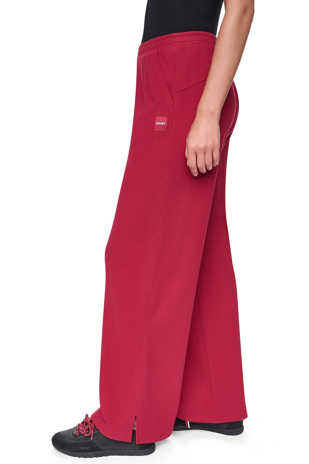 HIGH-RISE RELAXED STRAIGHT LEG PANT