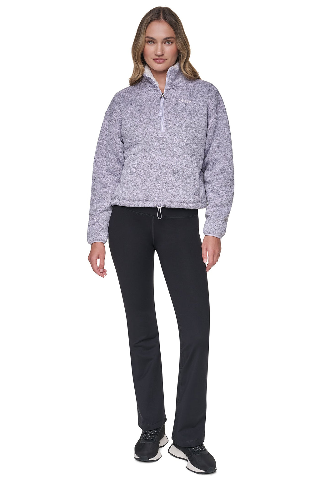 SWEATER FLEECE HALF-ZIP PULLOVER