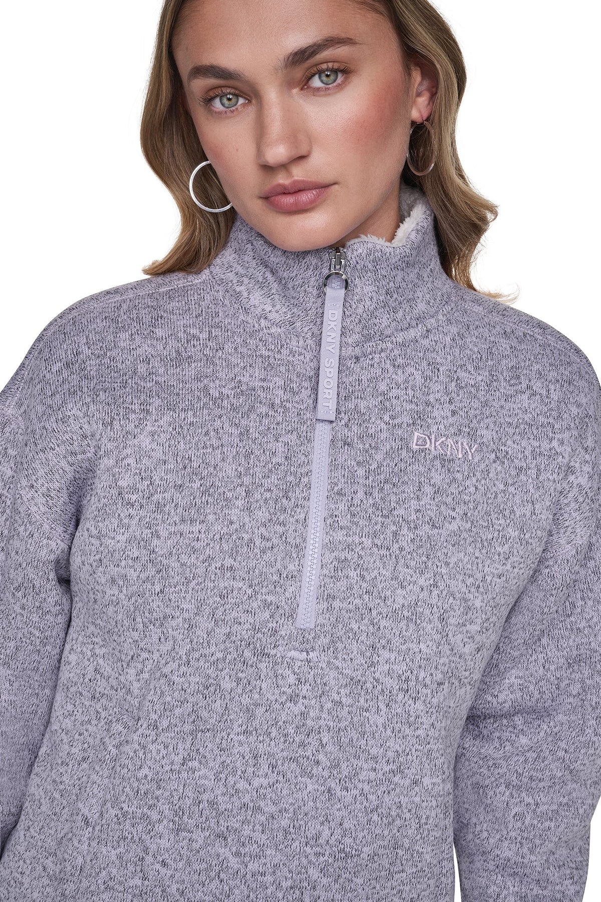 SWEATER FLEECE HALF-ZIP PULLOVER