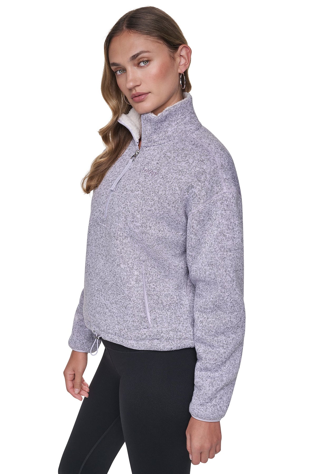 SWEATER FLEECE HALF-ZIP PULLOVER