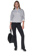 SWEATER FLEECE HALF-ZIP PULLOVER