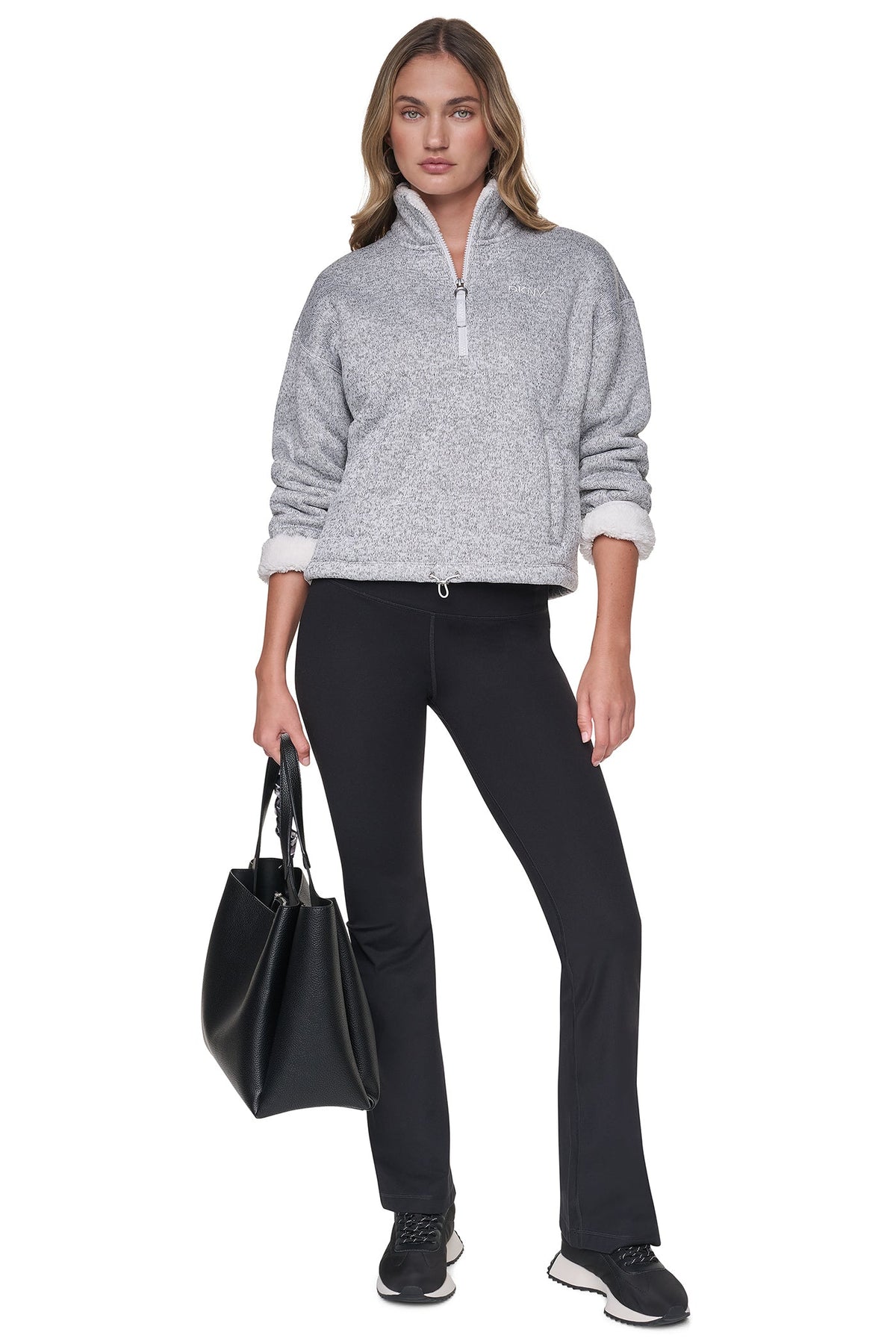SWEATER FLEECE HALF-ZIP PULLOVER