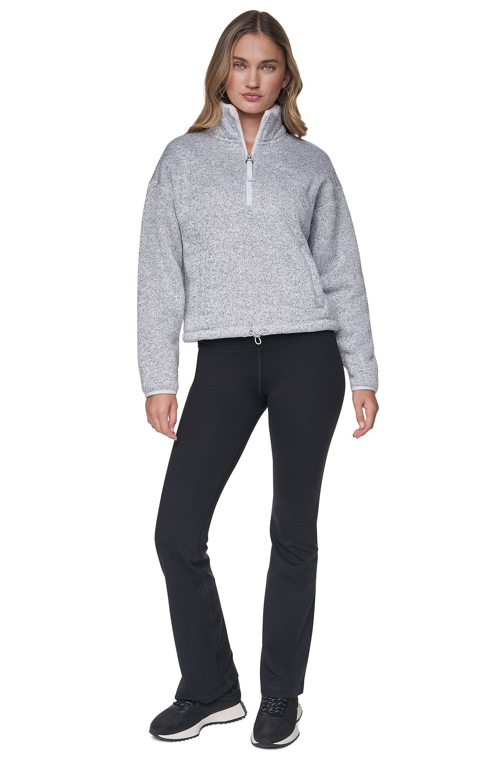 SWEATER FLEECE HALF-ZIP PULLOVER